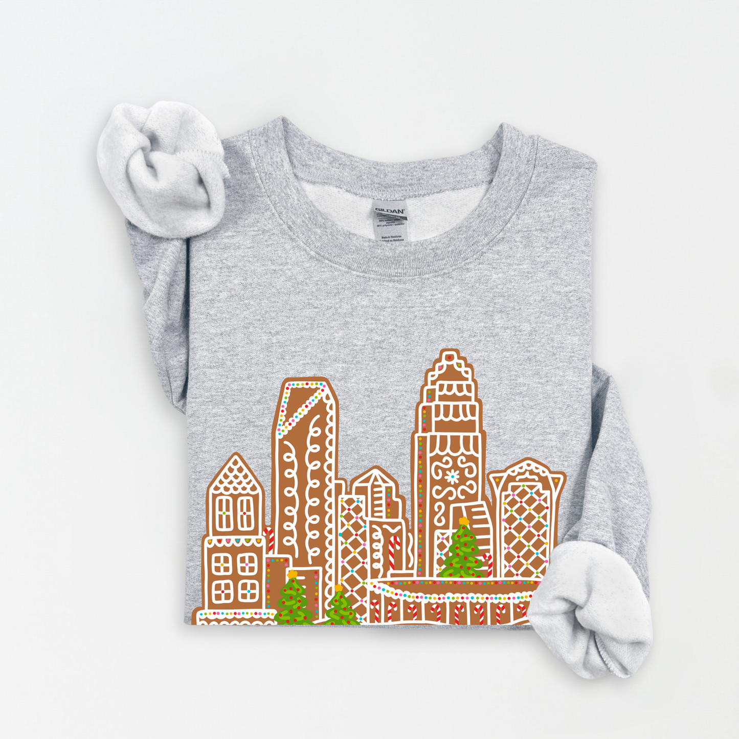 Gingerbread Charlotte Crewneck