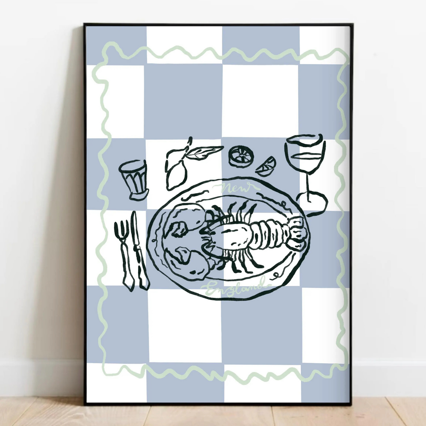 Lobster Dinner Print