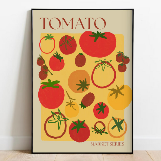 Tomato Illustration Print