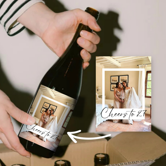 Custom Polaroid Photo Label