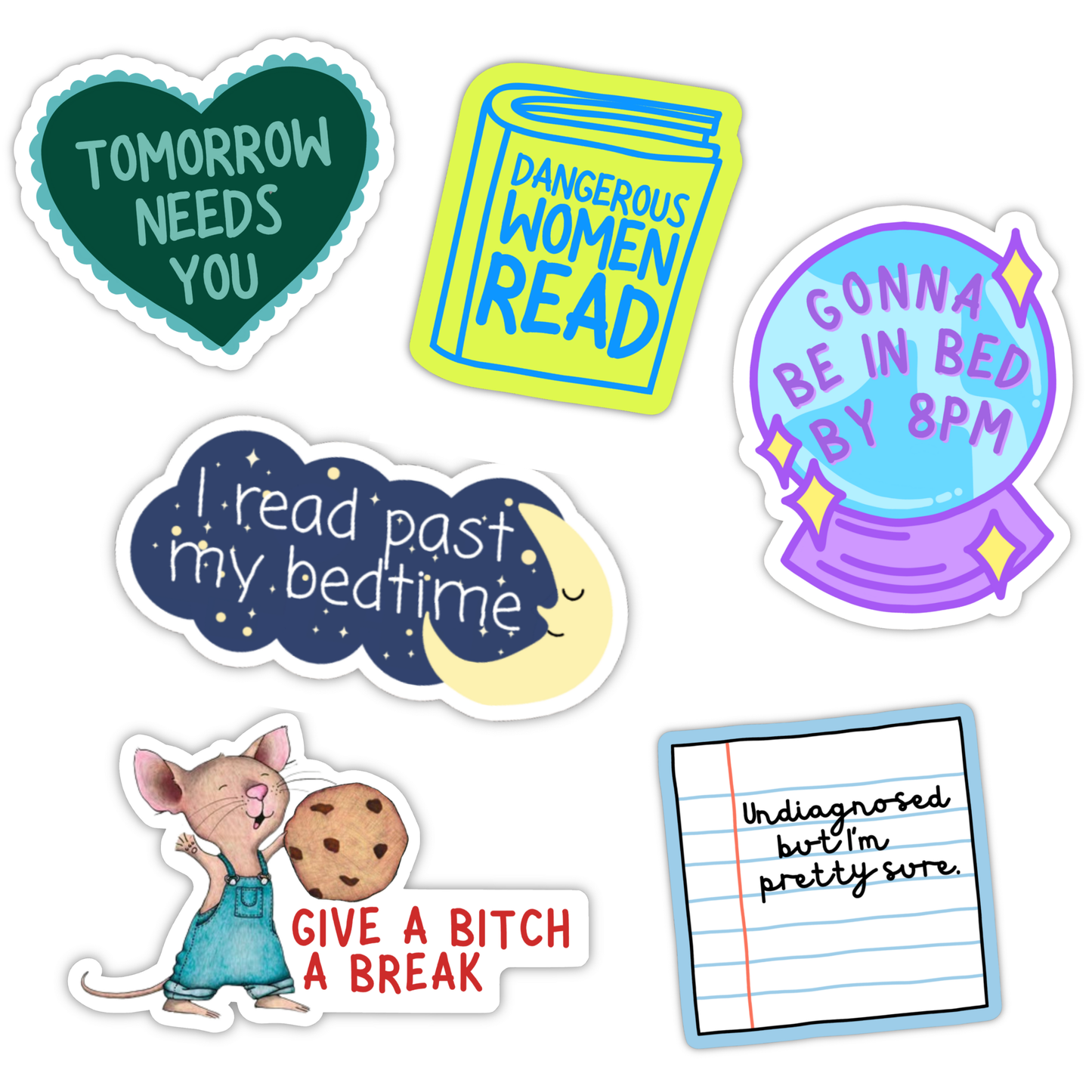 Mini Kindle Sticker Pack