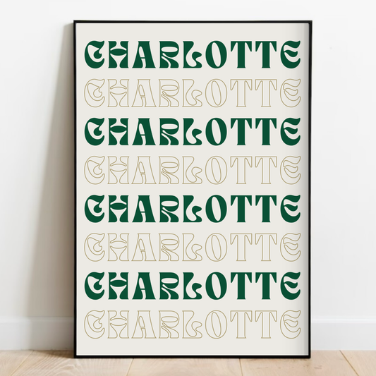 Charlotte North Carolina Print