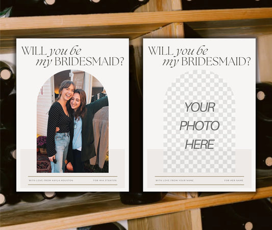 Custom Bridesmaid Proposal Label