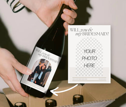 Custom Bridesmaid Proposal Label