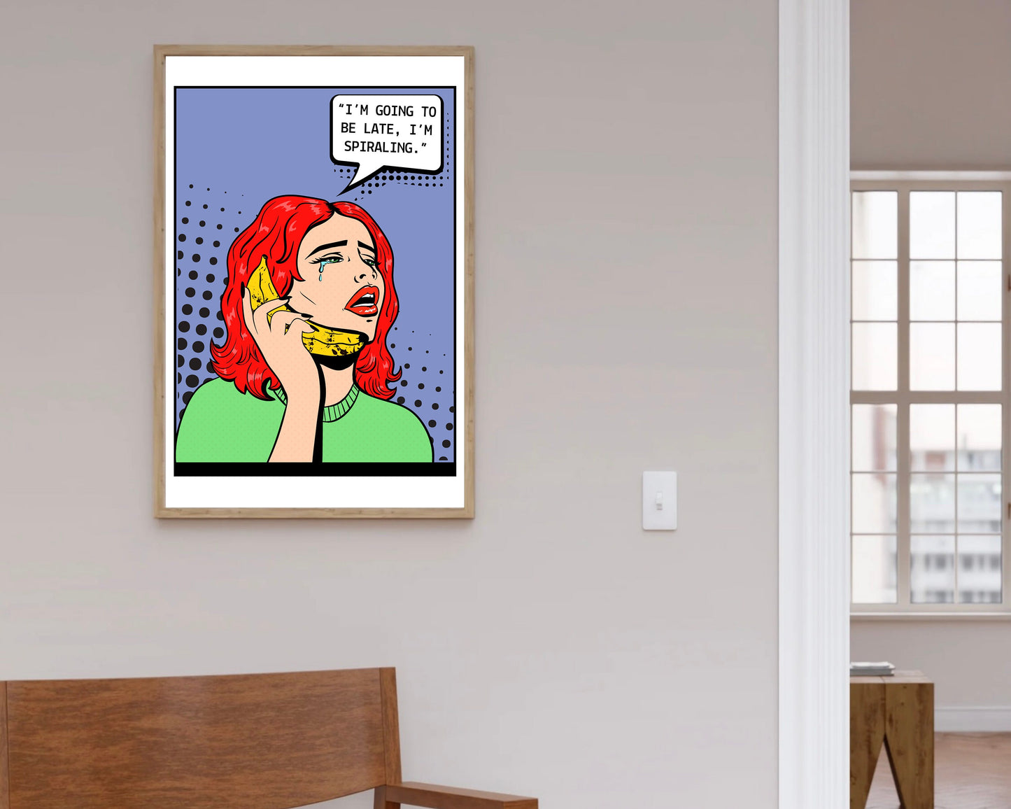 I'm Gonna Be Late Print