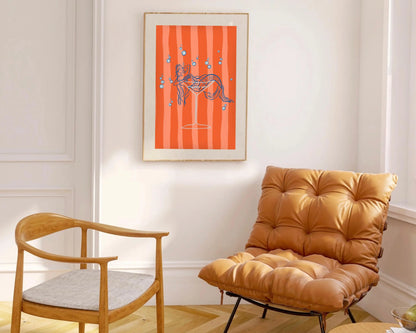 Mermaid Martini Print