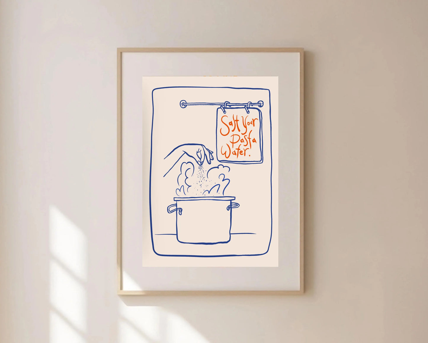Salt Your Pasta Water Print