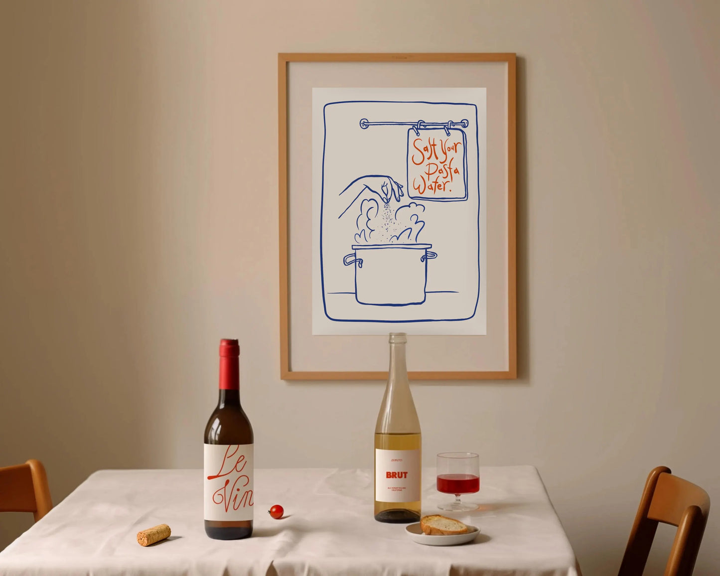Salt Your Pasta Water Print