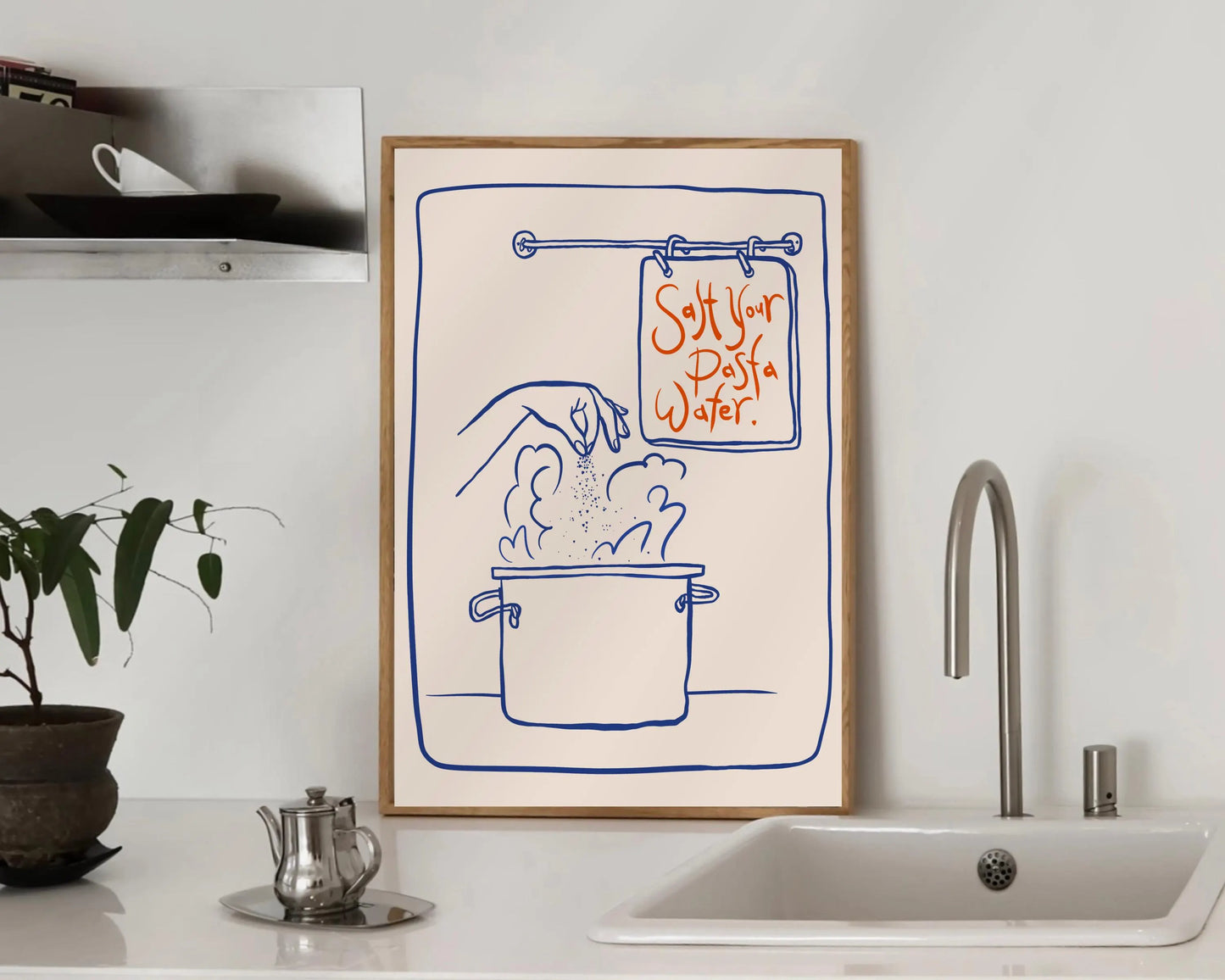 Salt Your Pasta Water Print