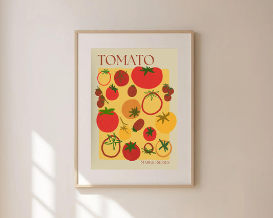Tomato Illustration Print