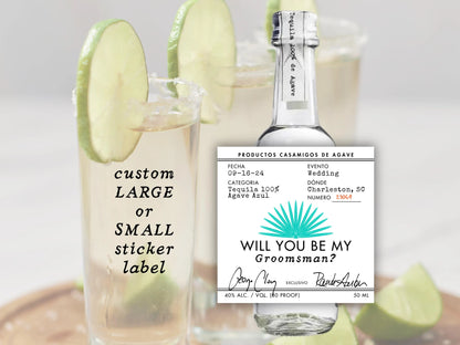 Custom Casamigos Label