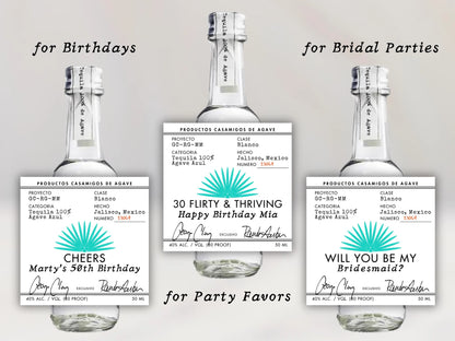Custom Casamigos Label