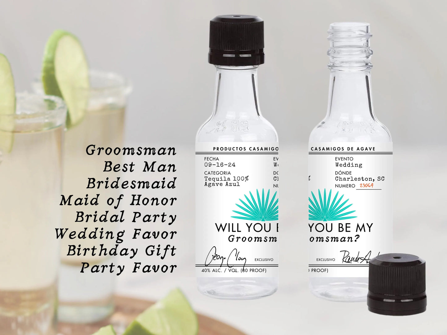 Custom Casamigos Label