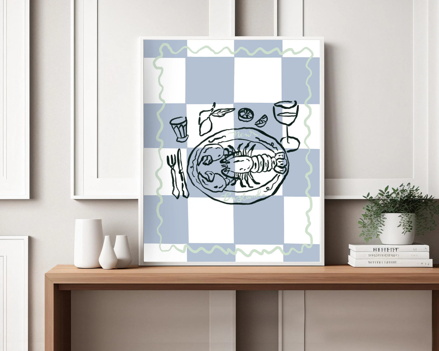 Lobster Dinner Print