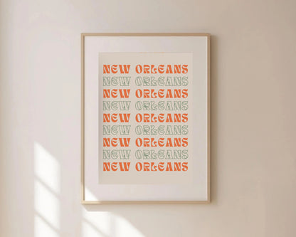 New Orleans Louisiana Print