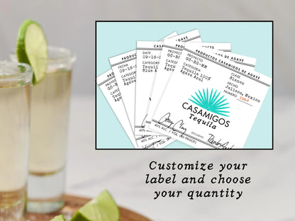 Custom Casamigos Label