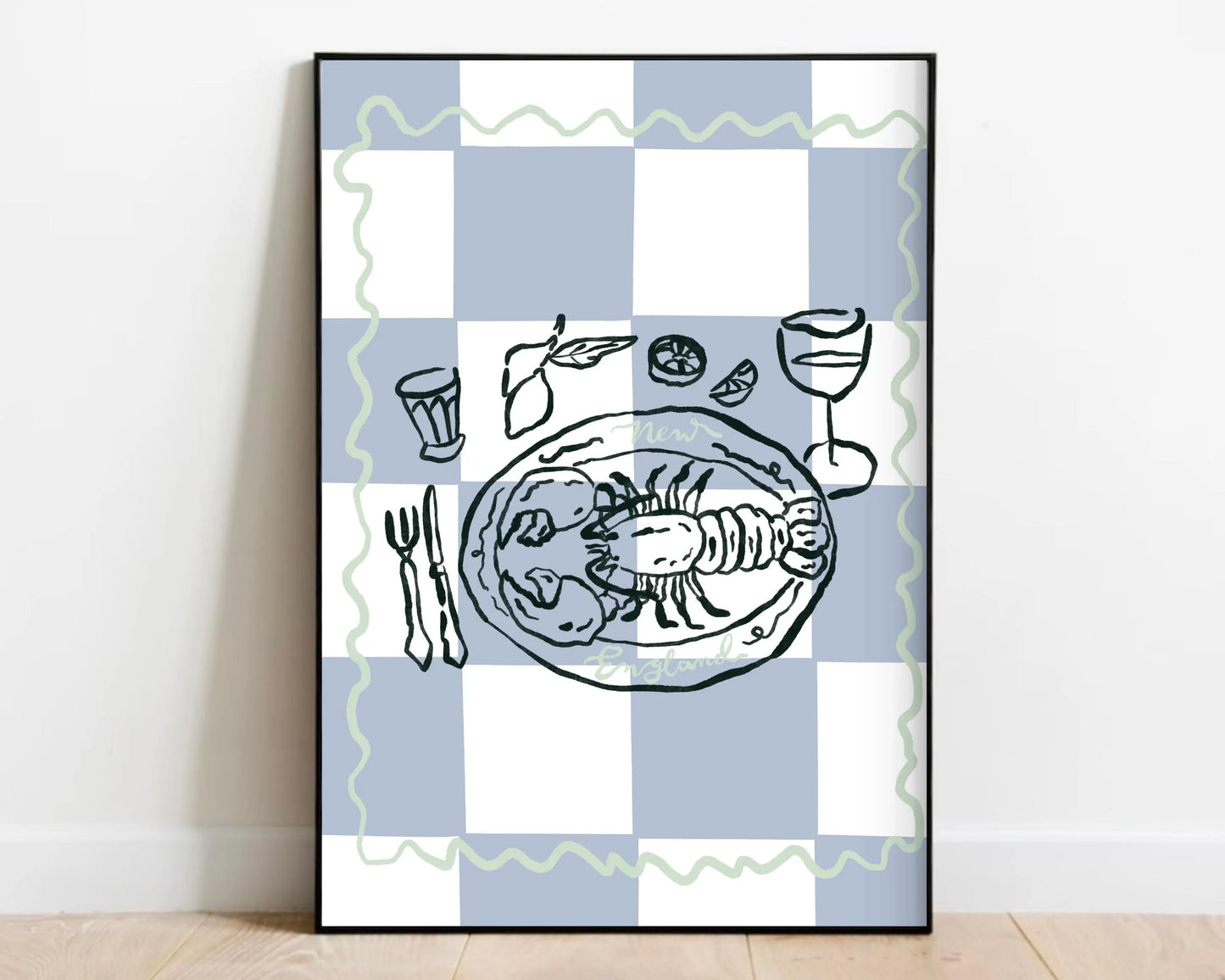 Lobster Dinner Print