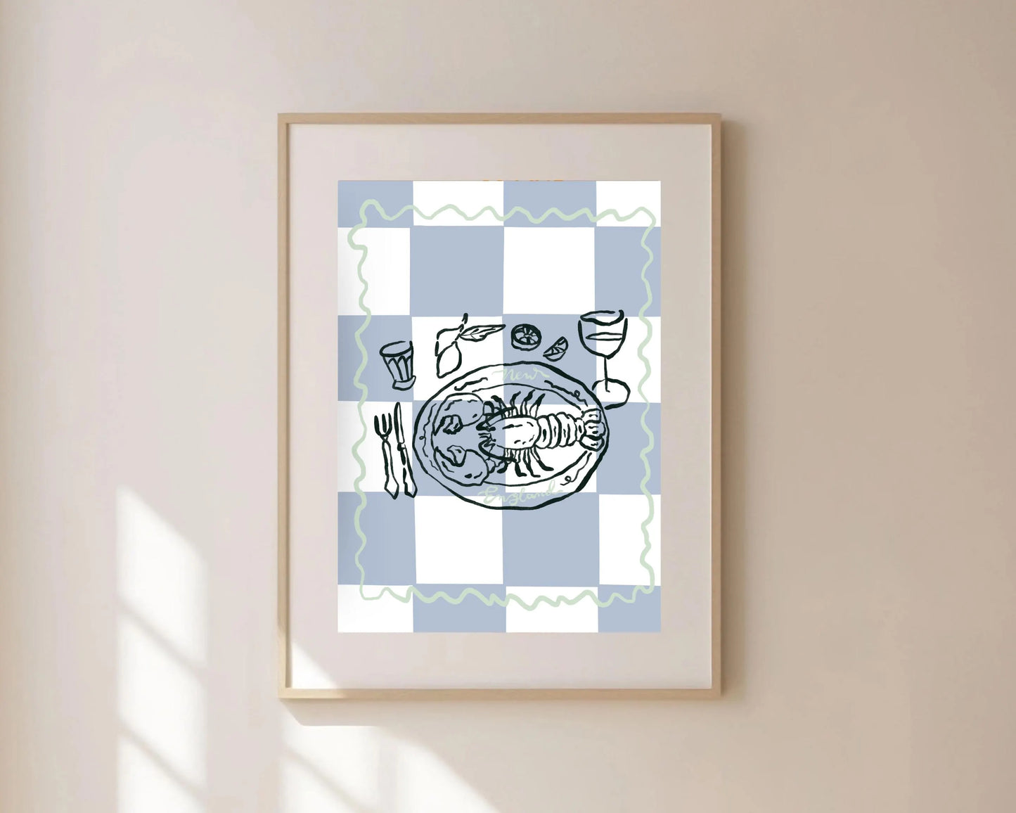 Lobster Dinner Print