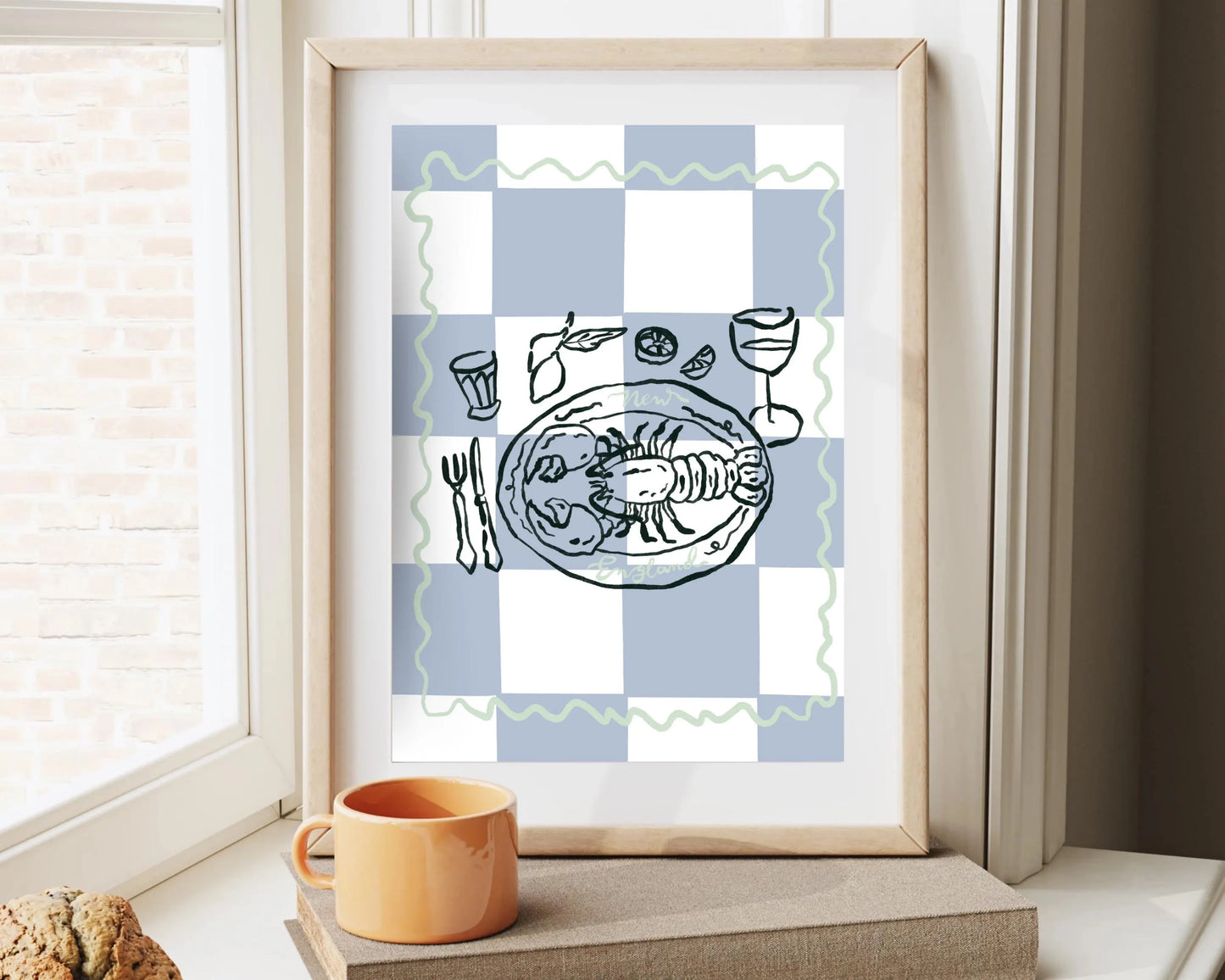 Lobster Dinner Print