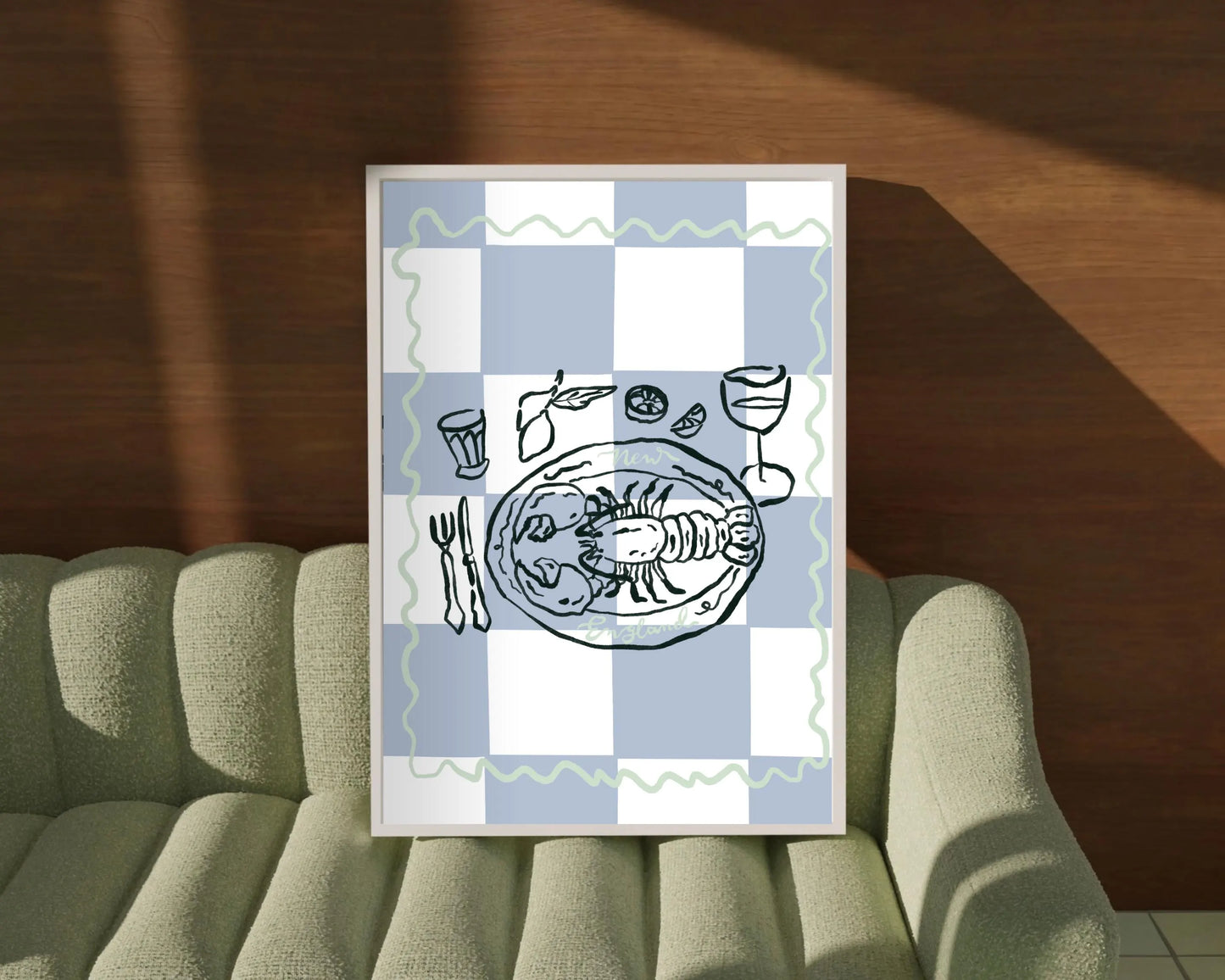 Lobster Dinner Print