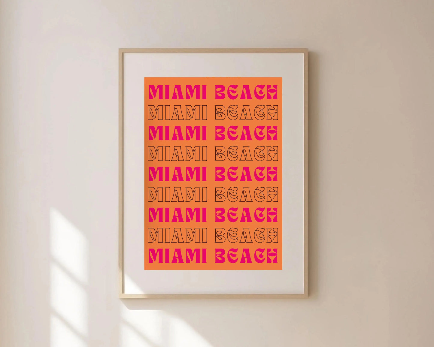Miami Beach Florida Print