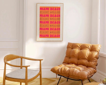 Miami Beach Florida Print