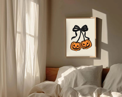 Coquette Halloween Print