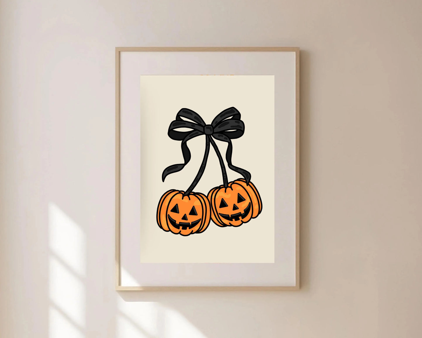 Coquette Halloween Print