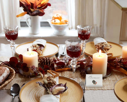 Personalized Thanksgiving Place Cards- Style 02