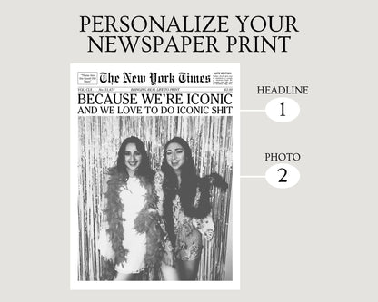Custom Newspaper Print